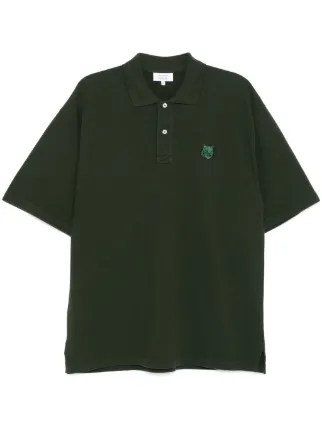 トップス BOLD FOX HEAD PATCH POLO JUMPER Maison Kitsune（メゾンキツネ）の「BOLD FOX HEAD PATCH POLO JUMPER