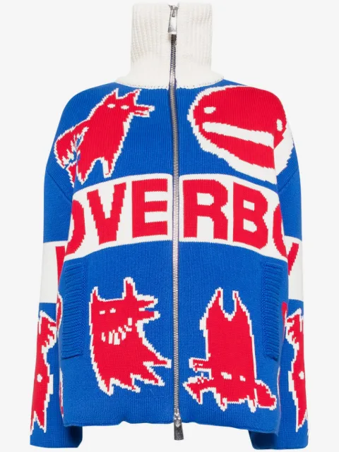 Charles Jeffrey Loverboy knitted puffer jacket