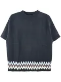 Jil Sander knit T-shirt - Black