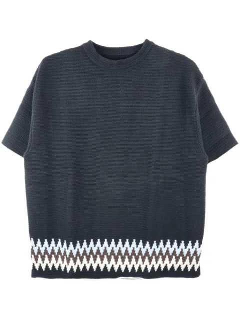 Jil Sander T-shirt lavorata a maglia