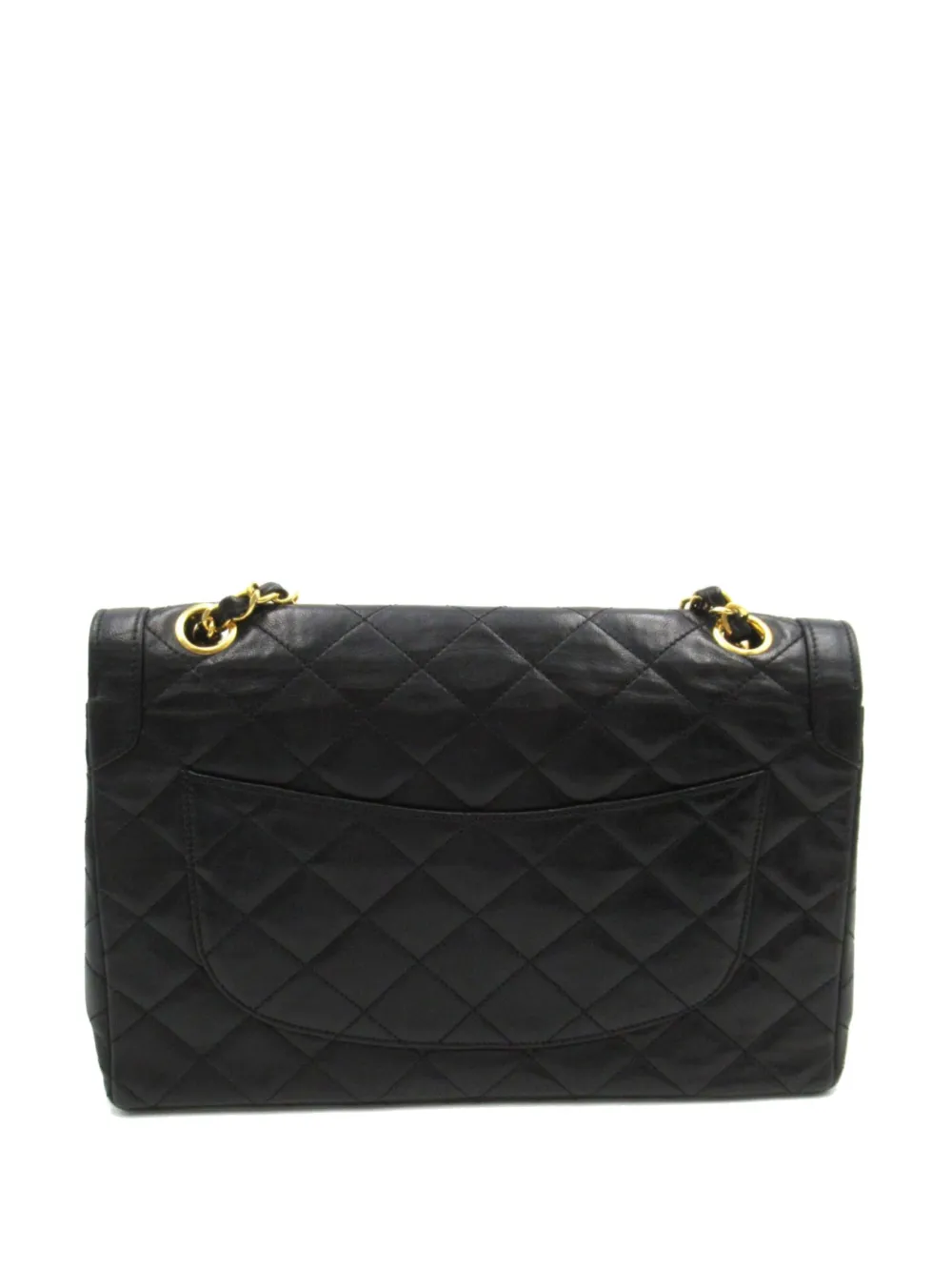 CHANEL Pre-Owned 1986-1988 Paris Exclusive Matelassé Chain schoudertas - Zwart