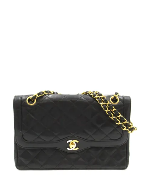 CHANEL 1986-1988 Paris Exclusive Matelasse Chain shoulder bag Women