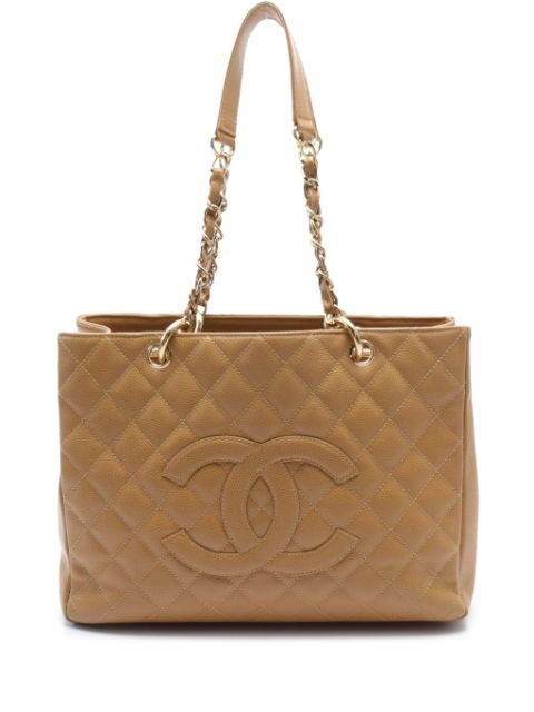 CHANEL 2003-2004 diamond-quilted tote bag Women