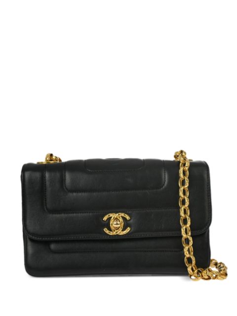 HOT SALE CHANEL 1985-1990 Straight Flap chain shoulder bag Women