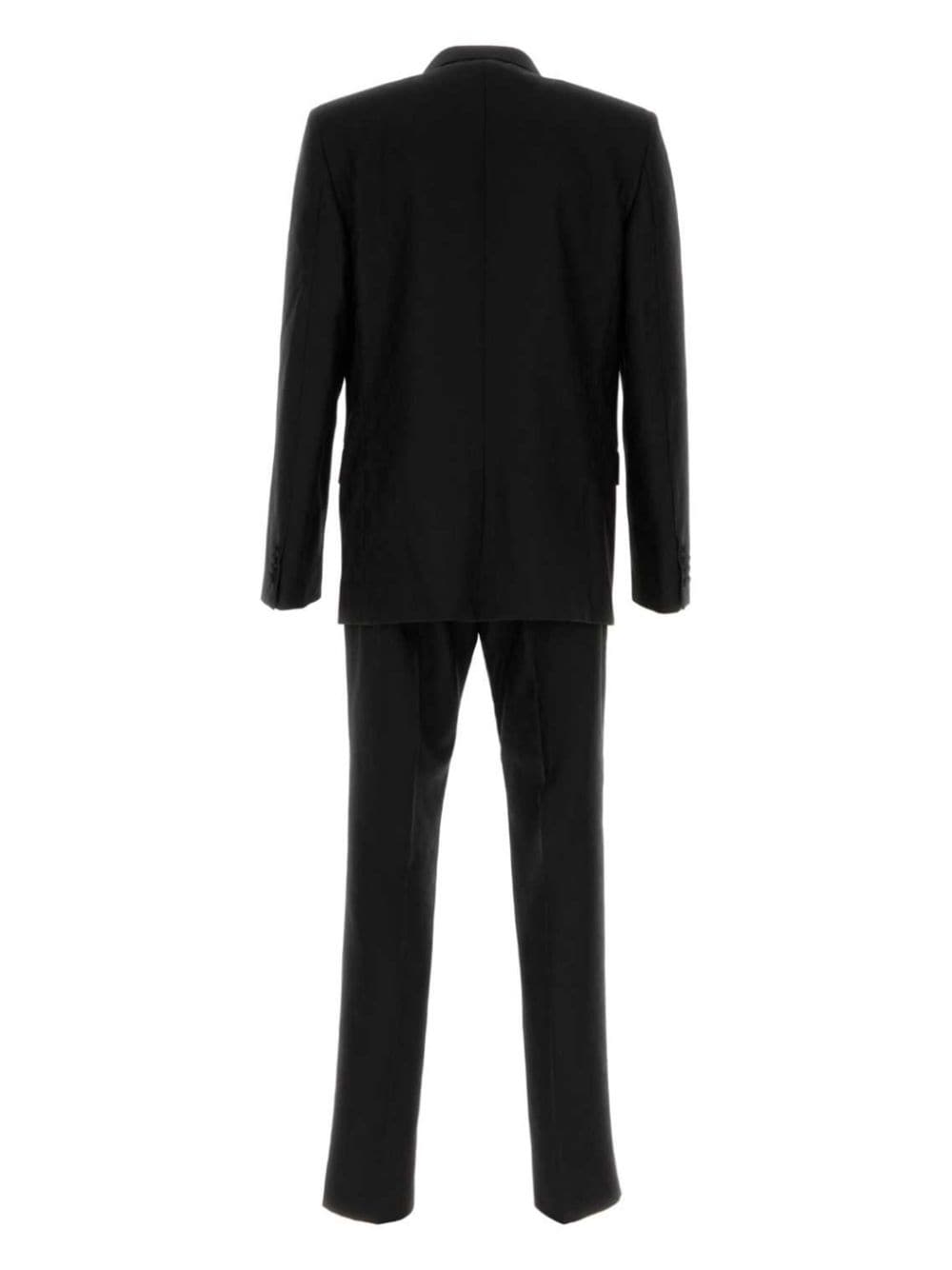 Gucci wool single-breasted suit - Zwart