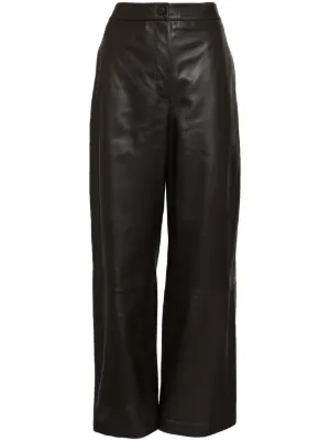 Dion Lee レザー パンツ | ブラック | FARFETCH JP