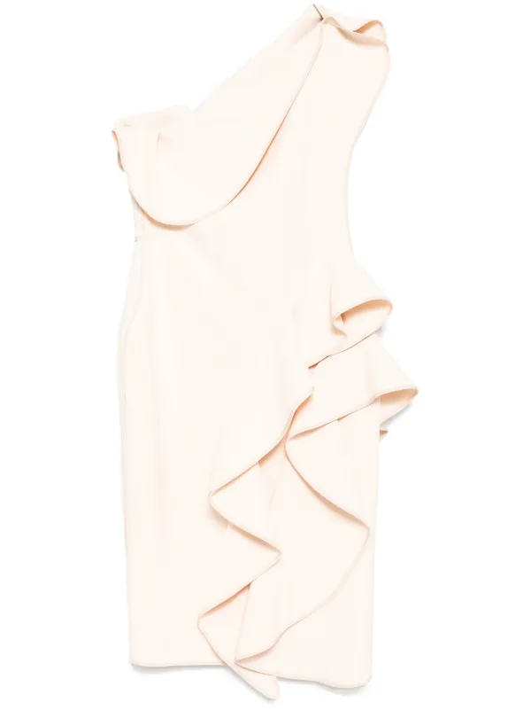 Maticevski Rhythm Dress - Neutrals