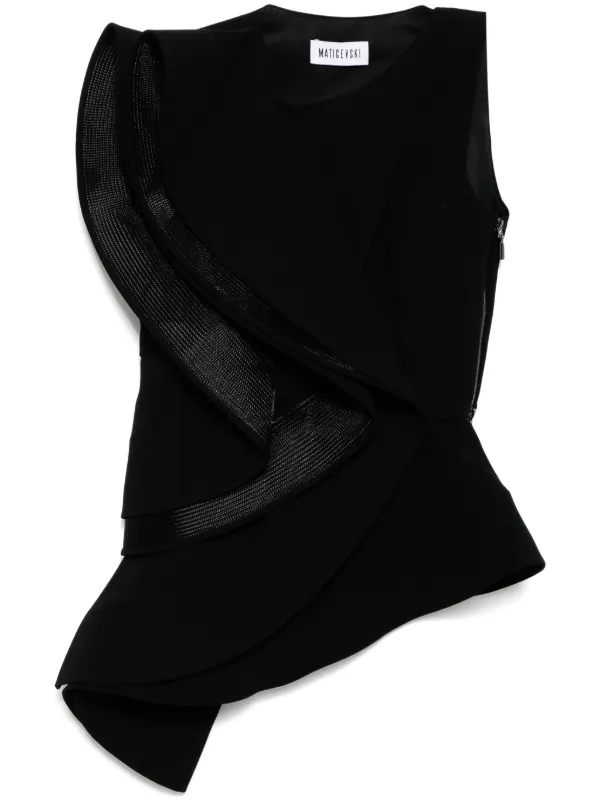 Maticevski Surpass Bodice in Black