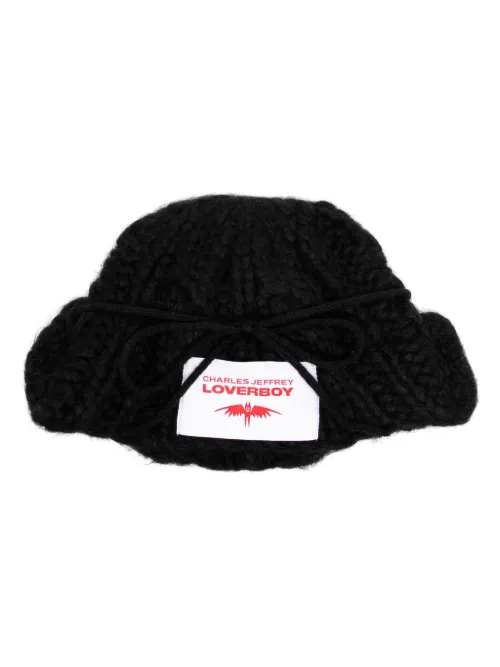 Bonnet en maille épaisse - Charles Jeffrey Loverboy - Modalova