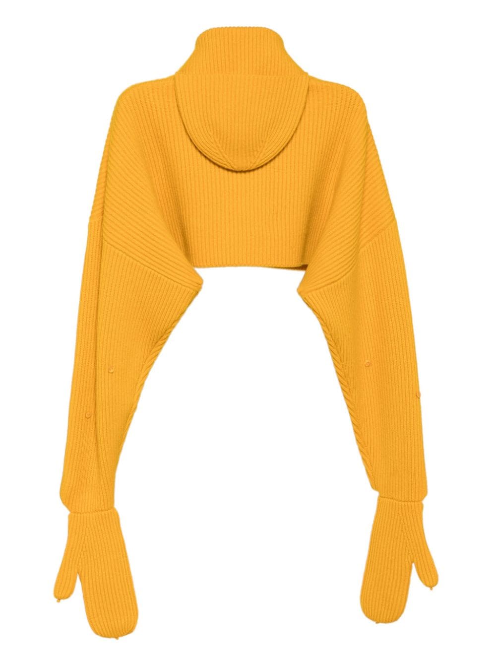 Shop Enföld Cropped Jumper In Yellow