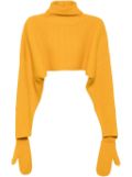 Enföld cropped jumper - Yellow