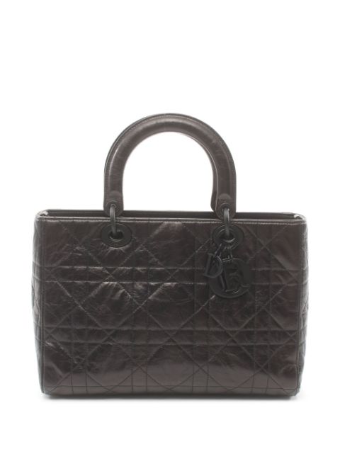 Christian Dior 2010 Lady D-Sire Macro Cannage handbag Women