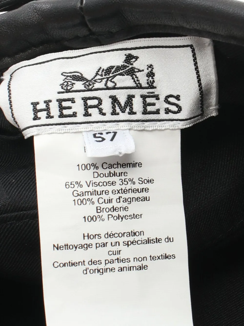 Affordable Hermes 2010s Saint-Honore Charm hat Women