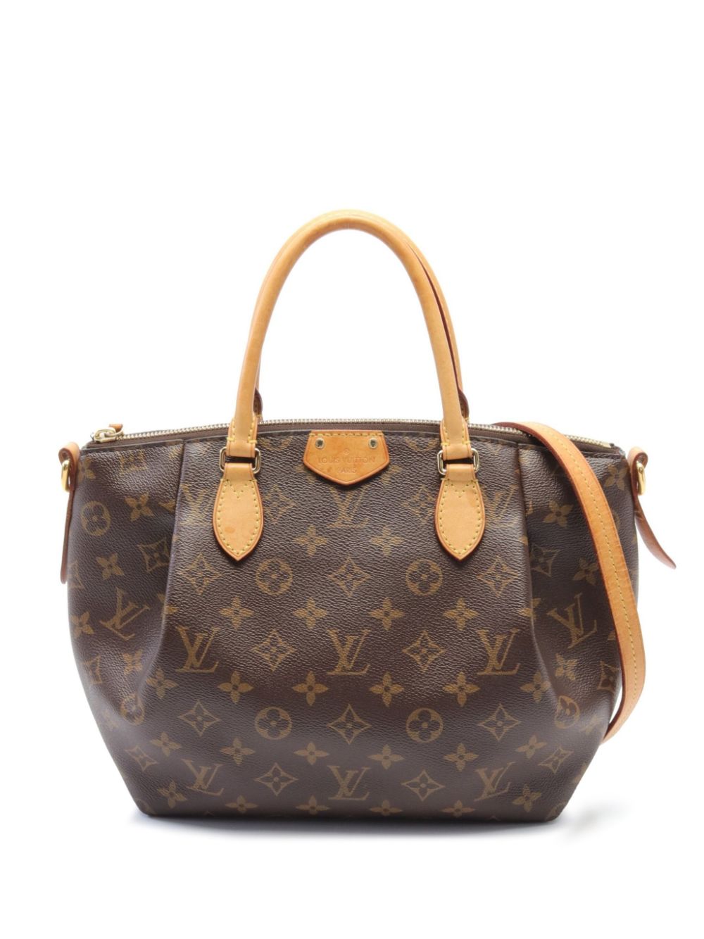 Louis Vuitton Pre-Owned 2016 Turen MM handtas met monogram Bruin