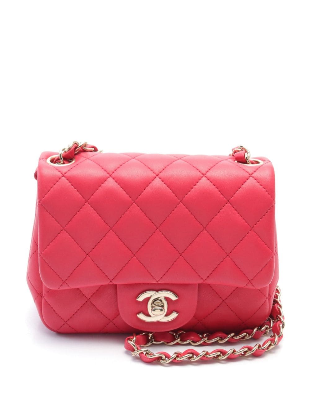 2018 diamond-quilted mini bag