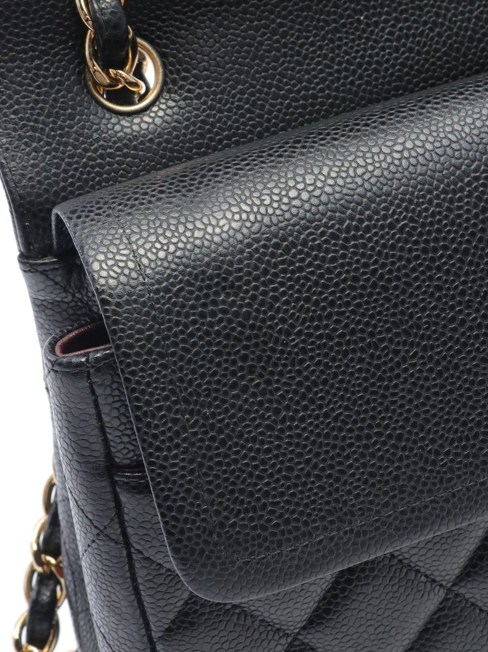 Affordable HOT SALE CHANEL 2011 Classic Flap Jumbo shoulder bag Women