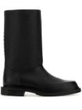 FENDI knee-length leather boots - Black