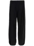 Wooyoungmi wide-leg track pants - Black