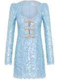 Rebecca Vallance x Nicky Hilton Leyla mini dress - Blue