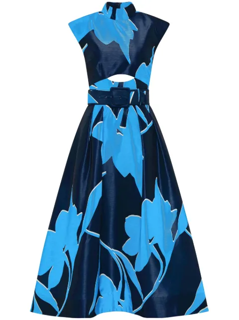 Rebecca Vallance Azzurra midi dress 
