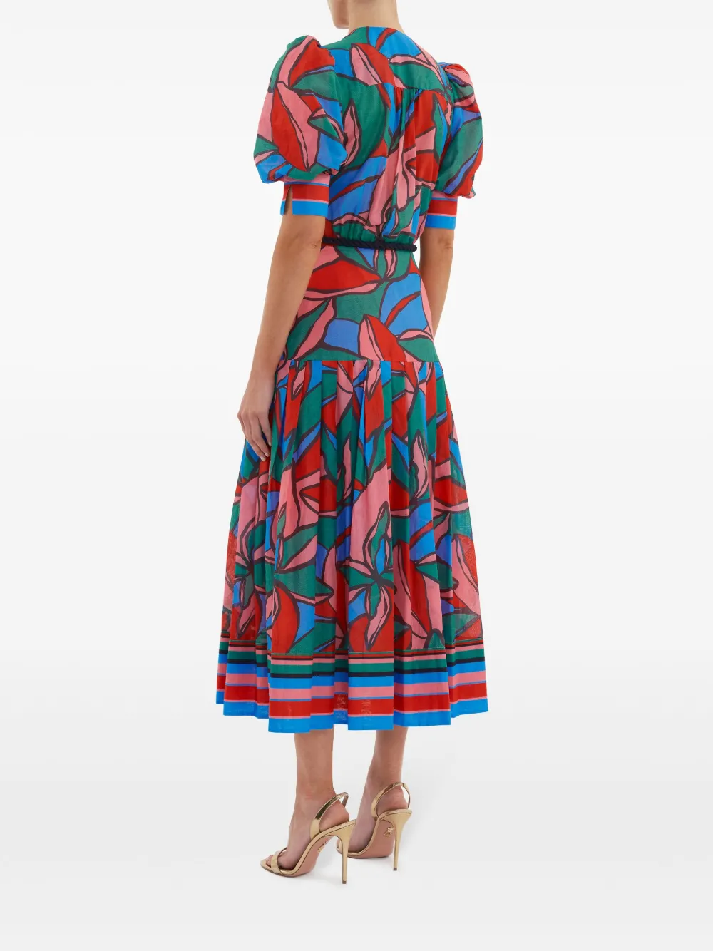 Rebecca Vallance Romona midi-jurk Roze