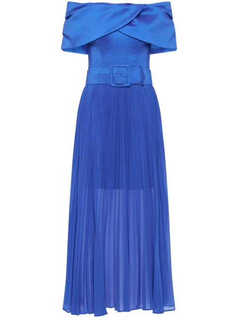 Rebecca Vallance vestido midi Emelie