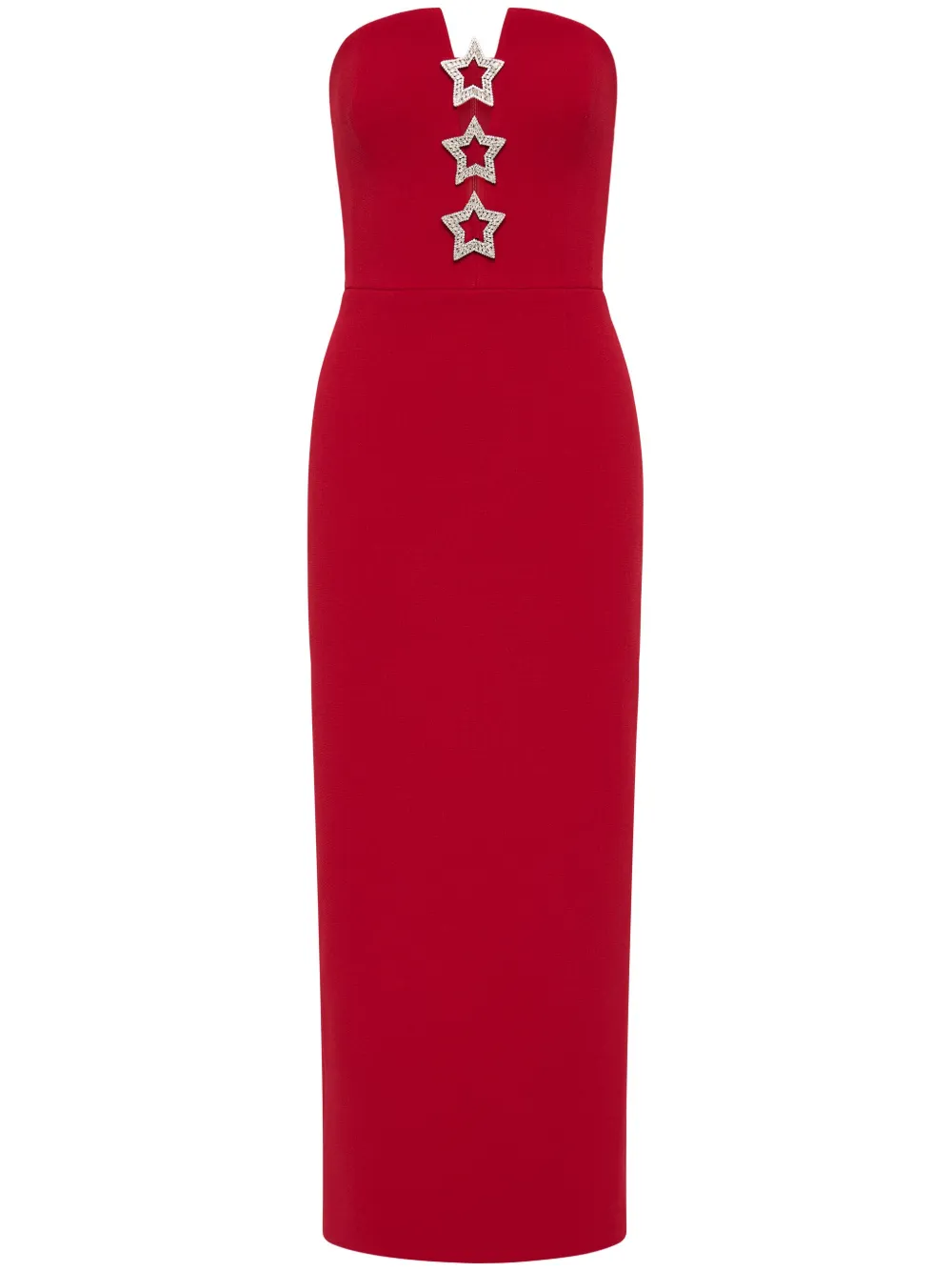 Rebecca Vallance Akari midi dress - Red