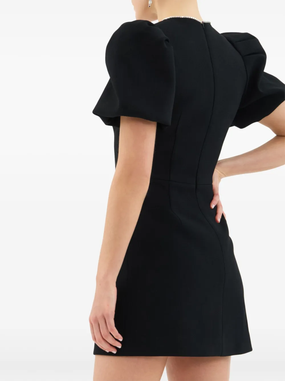 Rebecca Vallance Estella mini-jurk Zwart