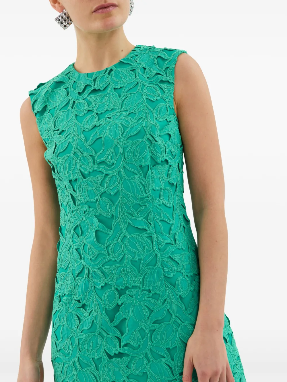 Rebecca Vallance Eden mini-jurk Groen