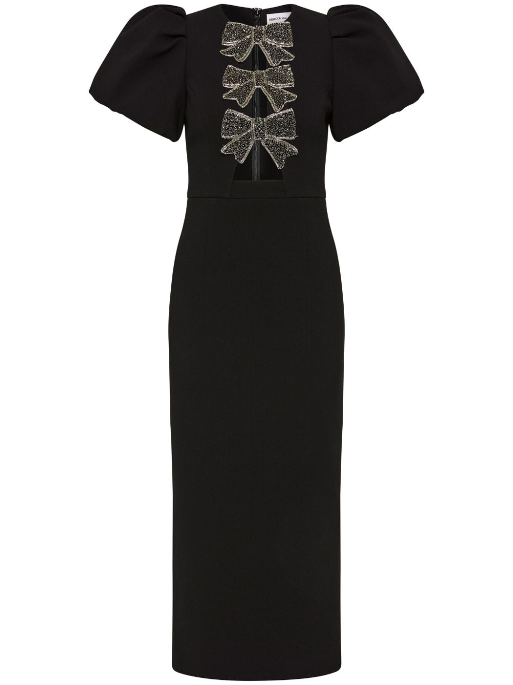 Rebecca Vallance Eliana midi dress - Black