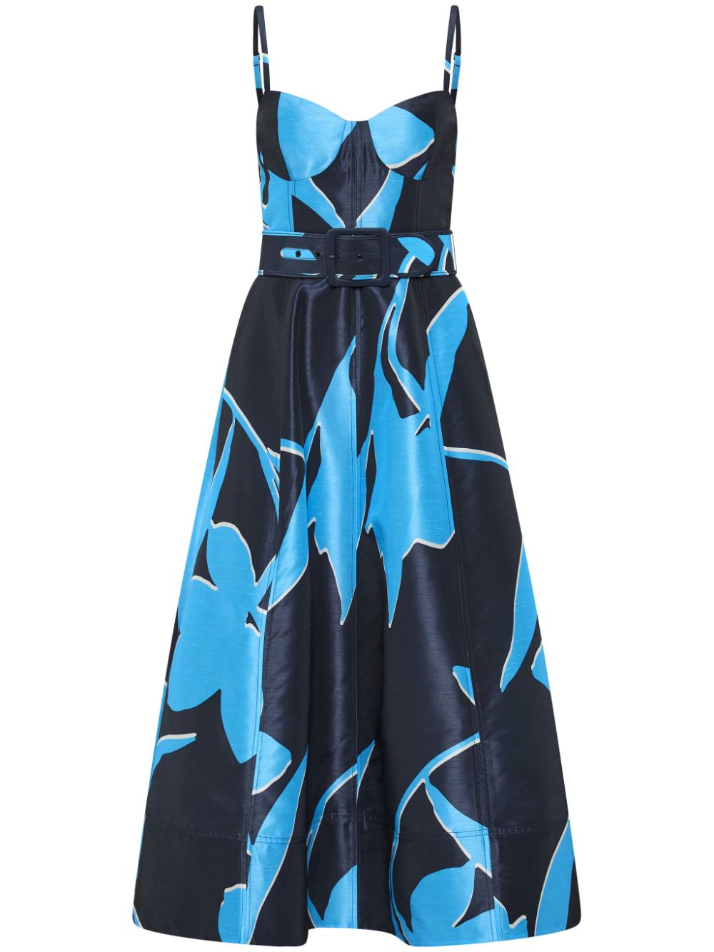 Rebecca Vallance Azzurra midi dress – Black