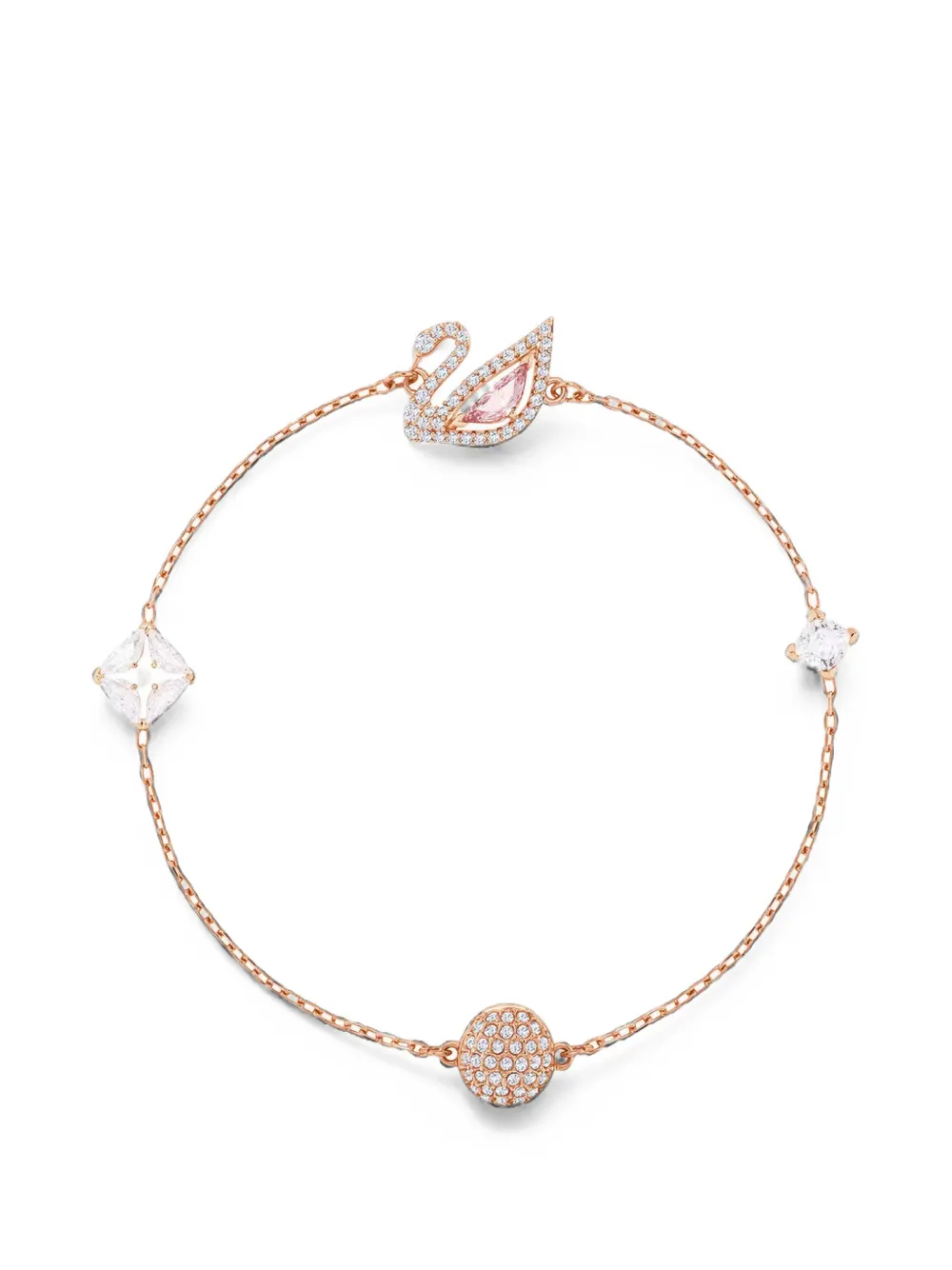 Swarovski Swan crystal-embellished bracelet