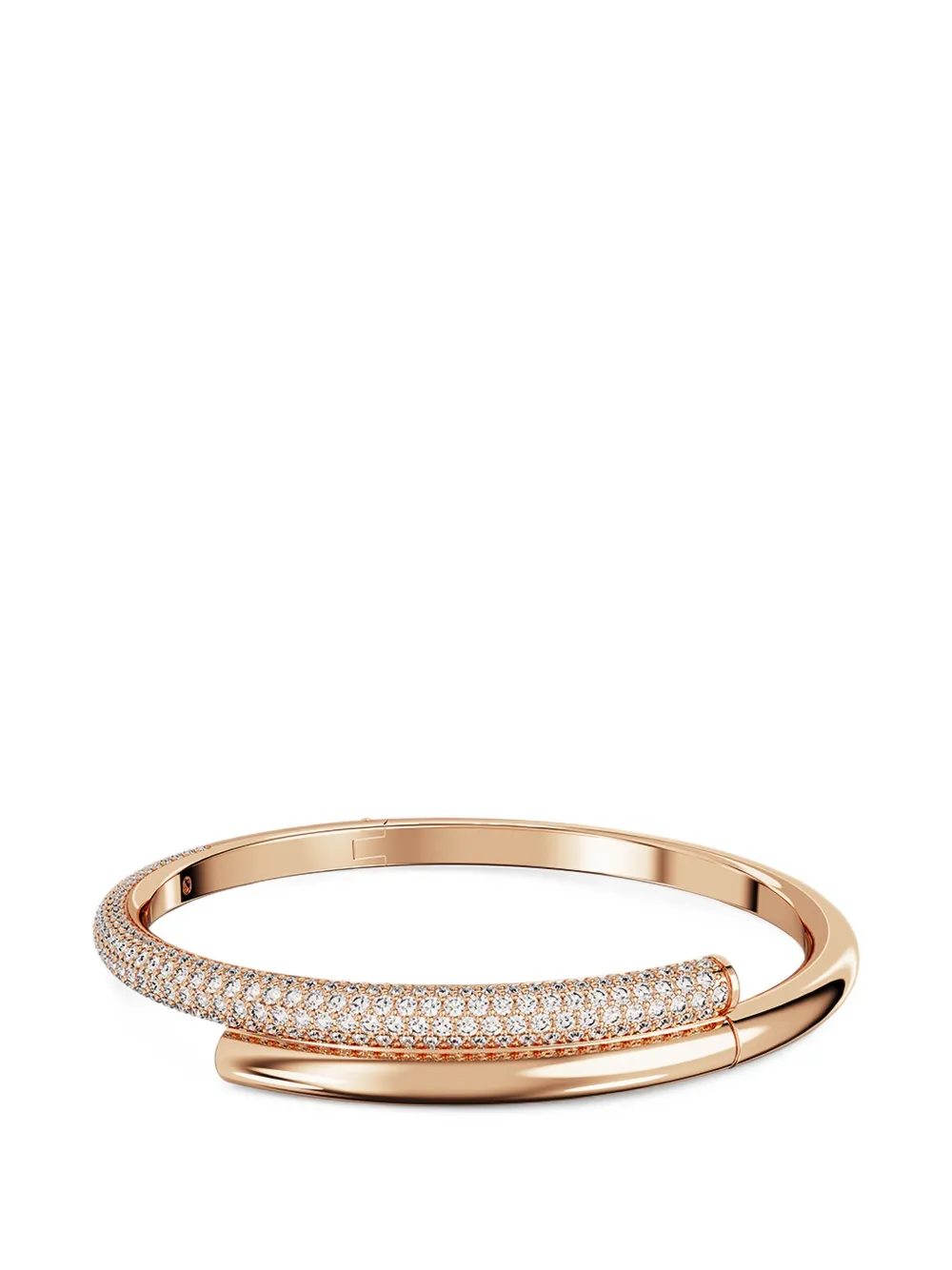 Swarovski Dextera pavé-set wrap bracelet - Pink
