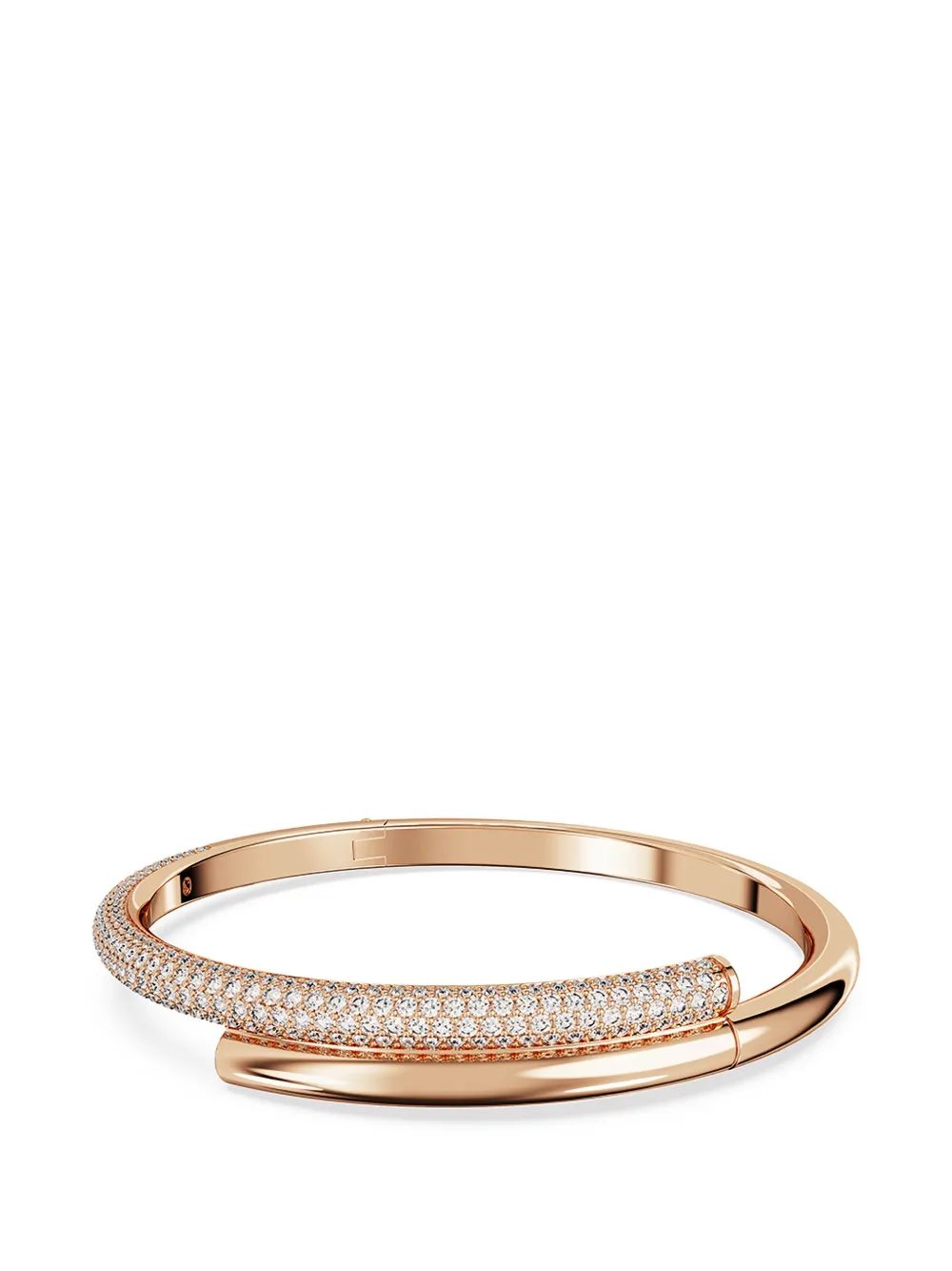 Swarovski Dextera pavé-set wrap bracelet - Rosa