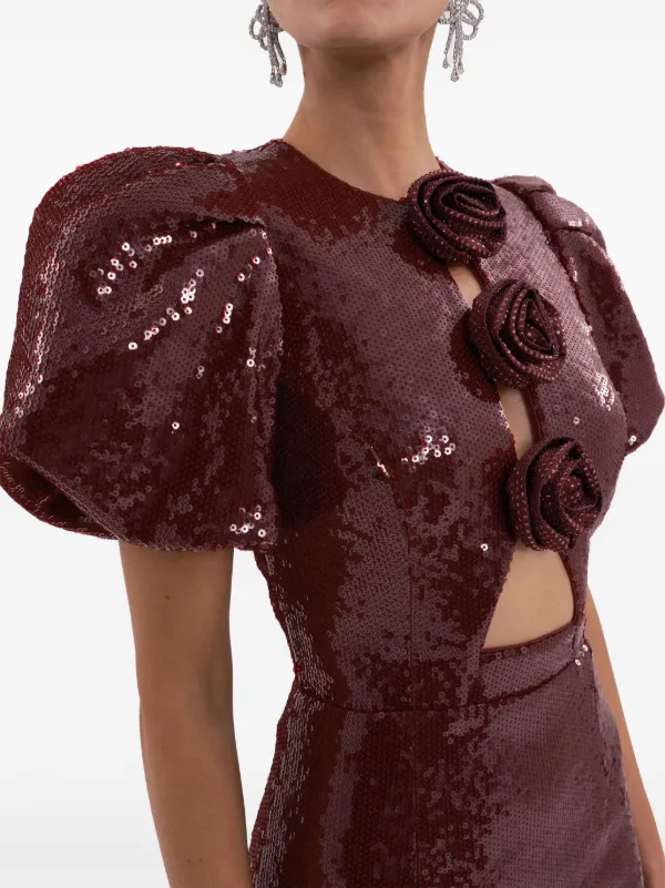Rebecca Vallance x Nicky Hilton Zelda Mini Dress | Red
