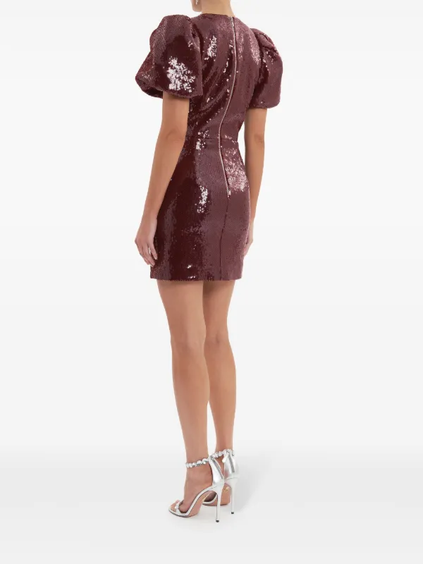 【REBECCA VALLANCE】ゼルダ オフショルダー ミニドレス Zelda Off The Shoulder Mini Dress – Rebecca Vallance