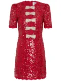 Rebecca Vallance x Nicky Hilton Leyla mini dress - Red