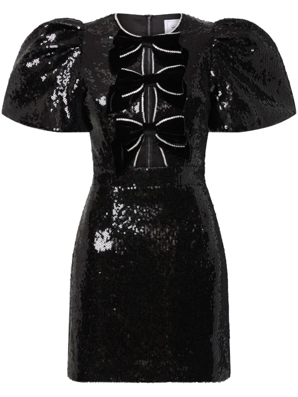 REBECCA VALLANCE x Nicky Hilton ミニドレス Nicky Hilton x Rebecca Vallance Is Holiday-Inspired
