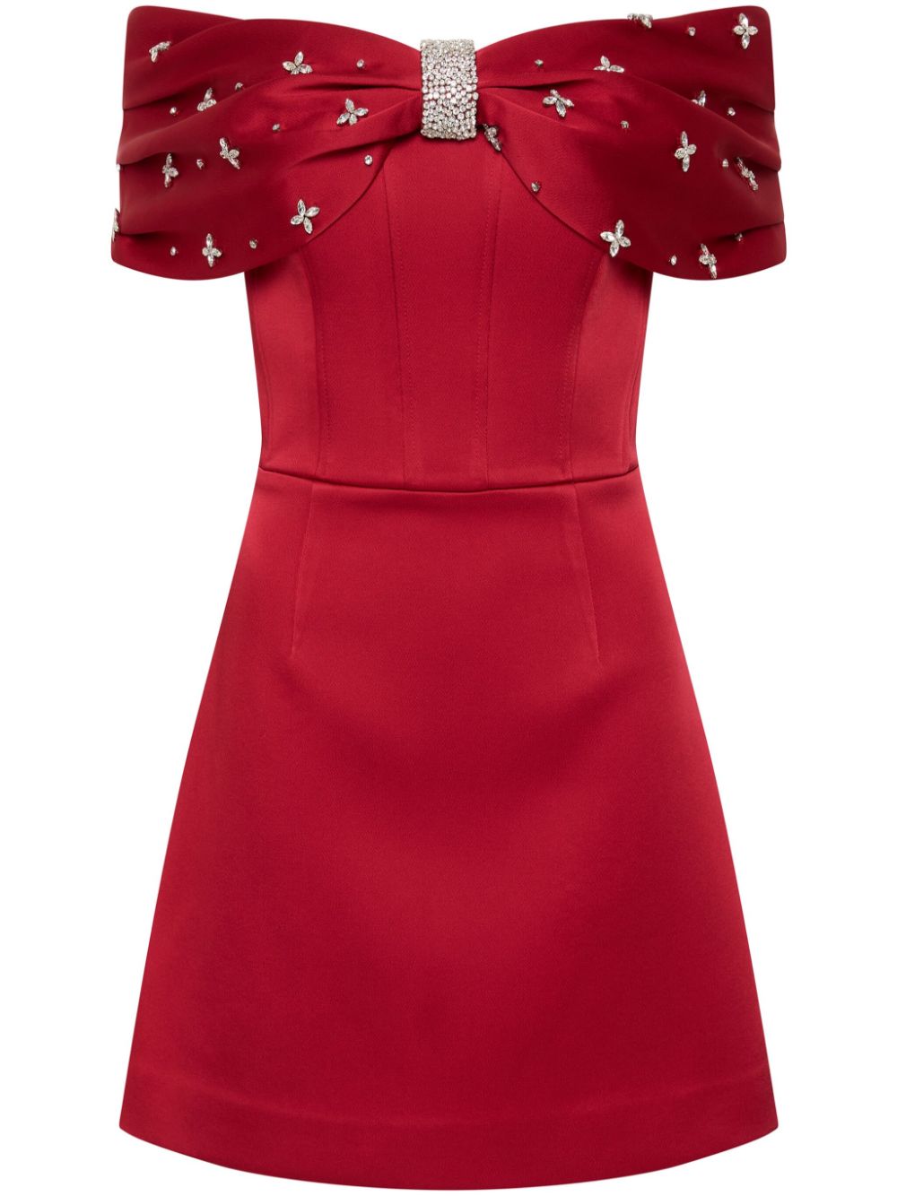 Rebecca Vallance x Nicky Hilton Carmella mini dress - Red