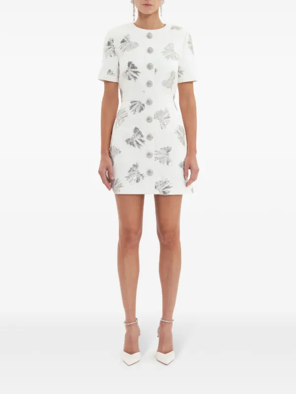 Rebecca Vallance x Nicky Hilton Valor Mini Dress | White