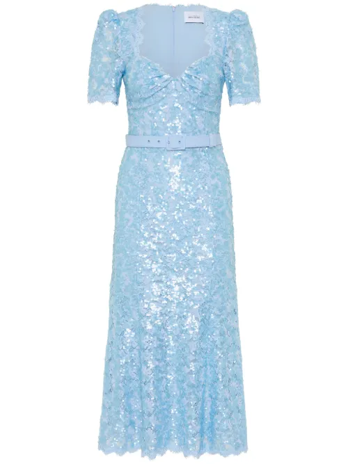 X Nicky Hilton robe Leyla à coupe mi-longue - Rebecca Vallance - Modalova