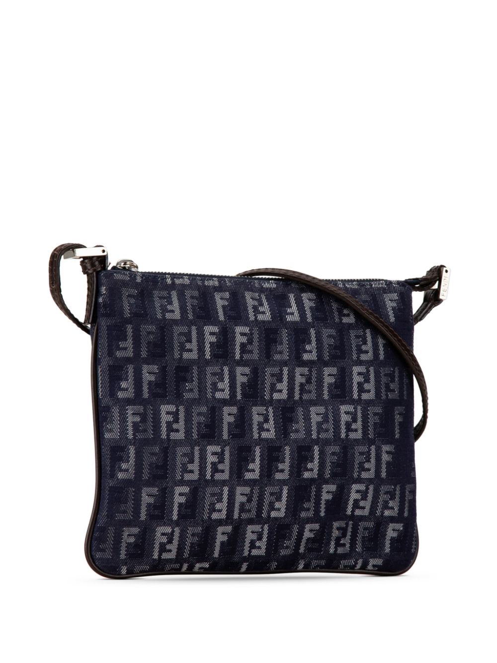 Fendi 2000-2010 Zucchino Denim crossbody bag