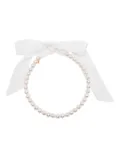 Moschino faux-pearl necklace - White