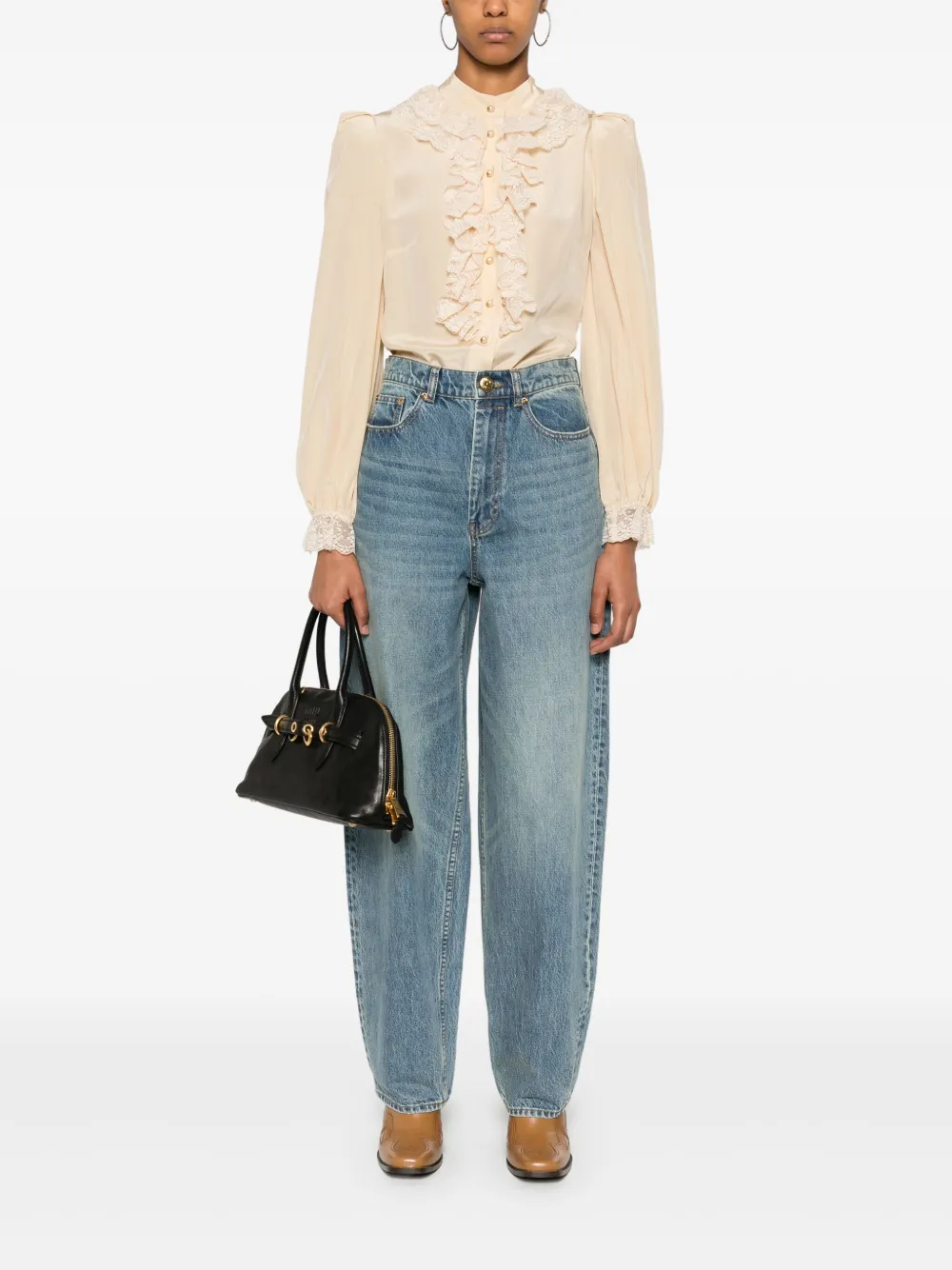 ZIMMERMANN Barrel jeans - Blauw