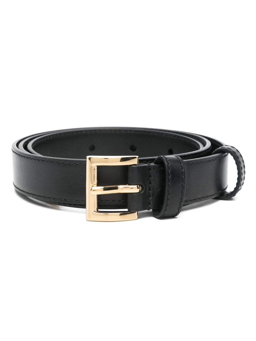 Prada - leather belt - women - Leather - 85 - Black