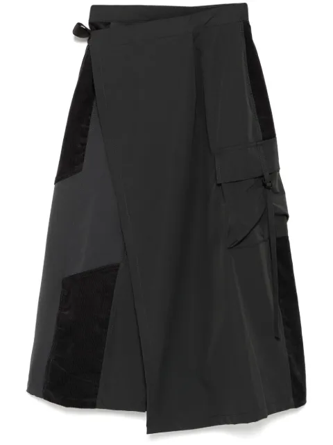 Musium Div. asymmetric A-line skirt