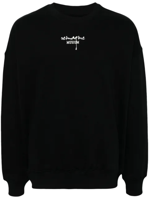 Musium Div. sudadera con estampado gráfico