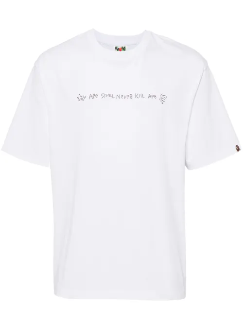 T-shirt à logo imprimé - A BATHING APE® - Modalova