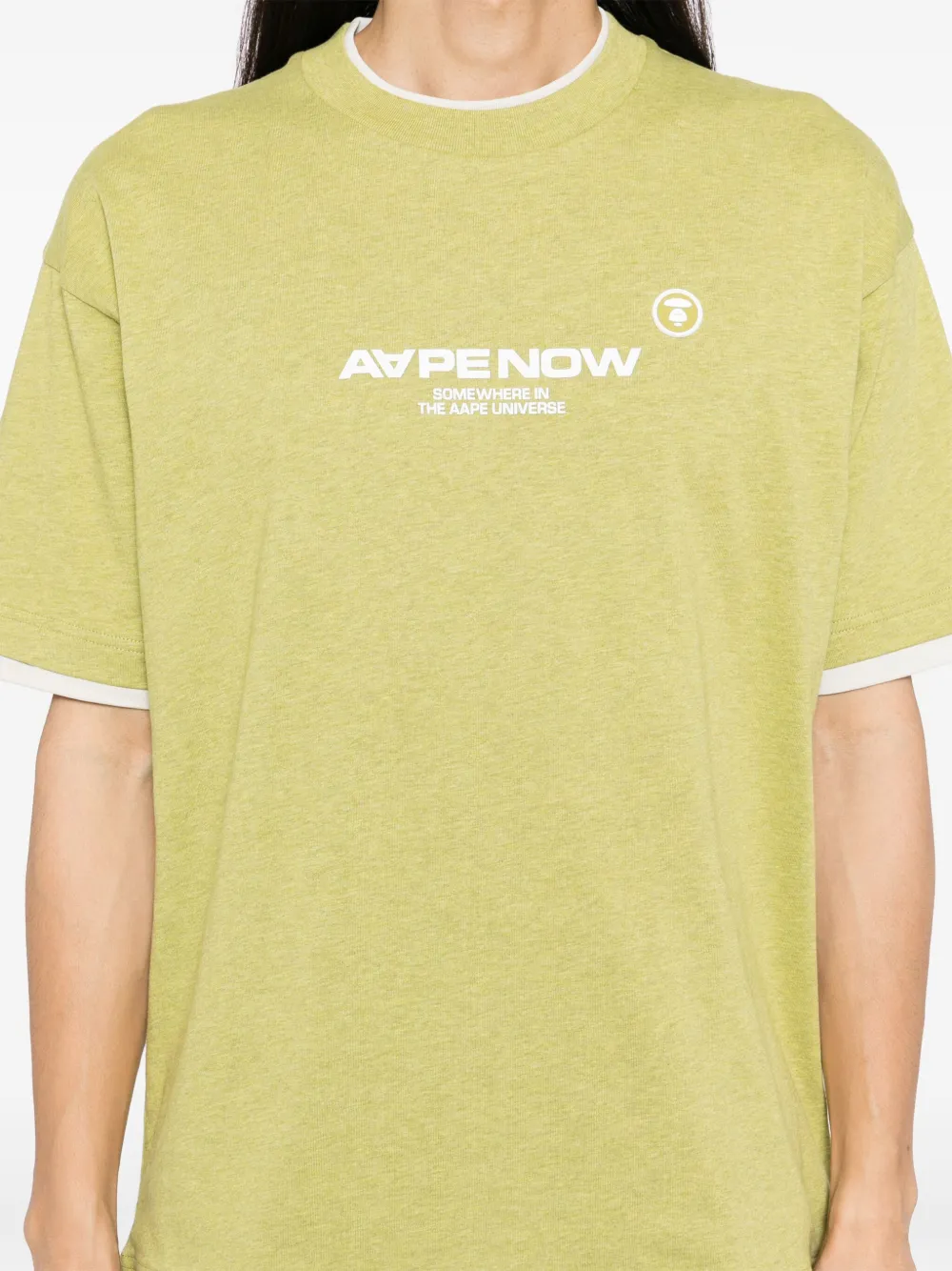 Cheap AAPE BY *A BATHING APE logo-print T-shirt Men