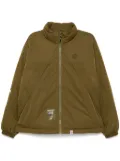 AAPE BY *A BATHING APE® Moonface logo padded jacket - Green